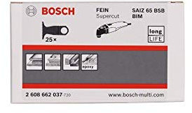 Bosch Professional 2608662037 Klinge Tauchsägeblatt BiM SAIZ 65 BSB Hard Wood 40 x 65 mm