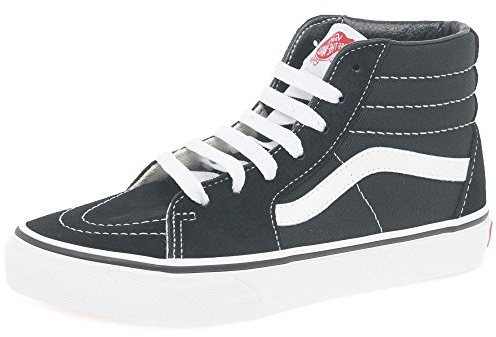 Vans K Sk8-hi, Unisex-Kinder Hohe Sneakers, Schwarz (Black/True White), 31 EU
