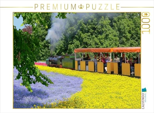 CALVENDO Puzzle Killesberg Bahn | 1000 Teile Lege-Größe 64 x 48 cm Foto-Puzzle für glückliche Stunden