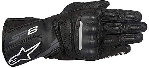 Alpinestars SP-8 v2 Handschuh schwarz/dunkelgrau L - Motorradhandschuhe