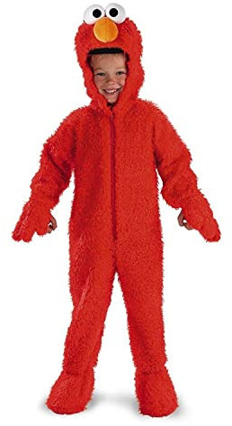 Sesame Street Elmo Deluxe Plush Costume Child Small 2T