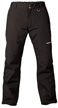 ARCTIX Men's Mountain Insulated Ski Pants, Black, X-Large/32 Inseam