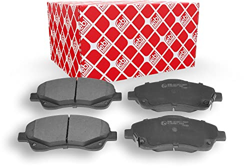 febi bilstein 16653 Bremsbelagsatz, 1 Stück | Kompatibel mit: TOYOTA AVENSIS, AVENSIS Kombi, AVENSIS Stufenheck, COROLLA Verso