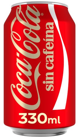 Refresco Individual de Cola Coca Cola Sin Cafeína lata 33 cl