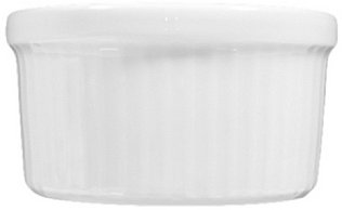 Seltmann 001.101756 Lukullus Porzellan Pastetenform, Weiß, Rund, 0,15L