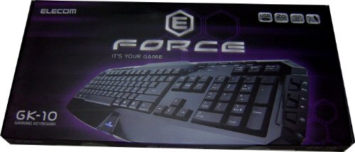 Elecom Gaming Tastatur E Force mit austauschbaren Tasten - Schweizer Layout/Ausführung