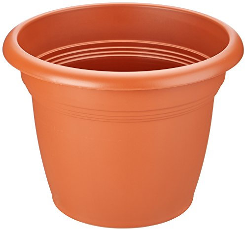 Stefanplast 3826745 Vaso Mediterraneo in Polipropilene Marrone, Cm 45