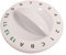Hotpoint Washing Machine White Wash Timer Knob. Genuine Part Number C00265408
