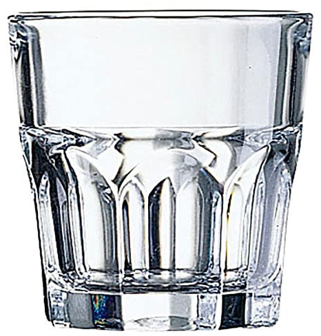 Arcoroc ARC J2609 Granity Whiskyglas, 160ml, Glas, transparent, 6 Stück