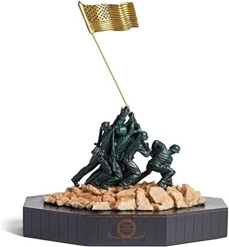 Military Gift Shop Iwo Jima Statuen Iwo Jima groß – detailliertes USMC WW2 Kriegsdenkmal – Marine Corps Geschenke oder Bürodekoration | Iwo Jima Statuen