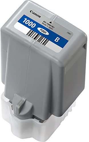 Canon Tintenpatrone PFI-1000 B blau - 80 ml ORIGINAL für imagePROGRAF PRO-1000