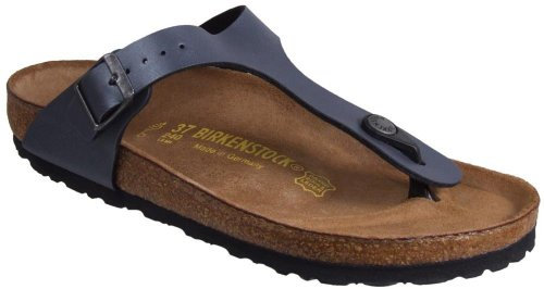 Birkenstock Damen Gizeh' Zehentrenner, Blau Onyx, 40 EU