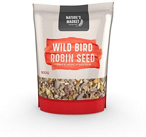 Natures Market King Fisher Robin Feed Bag, 0.9 kg, Transparent