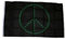 Flagge Fahne Hanf Peace 90 x 150 cm FLAGGENMAE®