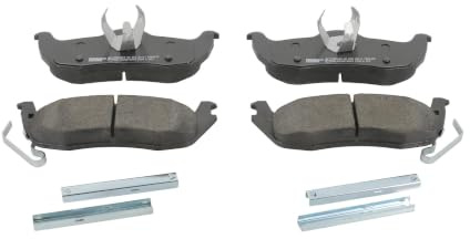 FERODO FDB4075 Bremsbelagsatz Bremsbeläge Hinten mit Zubehör Kompatibel mit JEEP GRAND CHEROKEE IV WK, WK2
