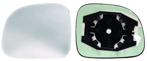 PRASCO Spiegelglas, Außenspiegel FT1237504 links, konvex | Kompatibel mit: FIAT PANDA