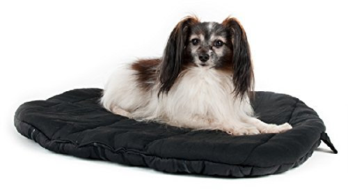 Back on Track Hundebett oval 100 x 120 cm schwarz