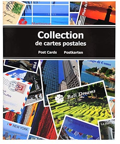 Exacompta Postcard Collection Album, 21.0 x 25.5 x 5.5 cm