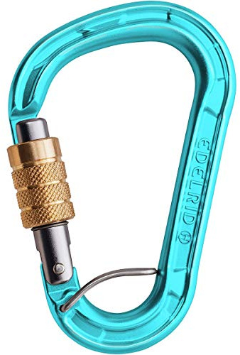 Edelrid Karabiner HMS Magnum Screw FG, Icemint, 720210003290