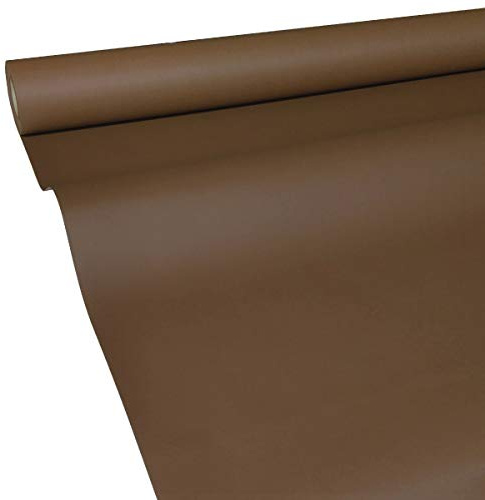 JUNOPAX Papiertischdecke 50m x 0,75m Schoko-braun