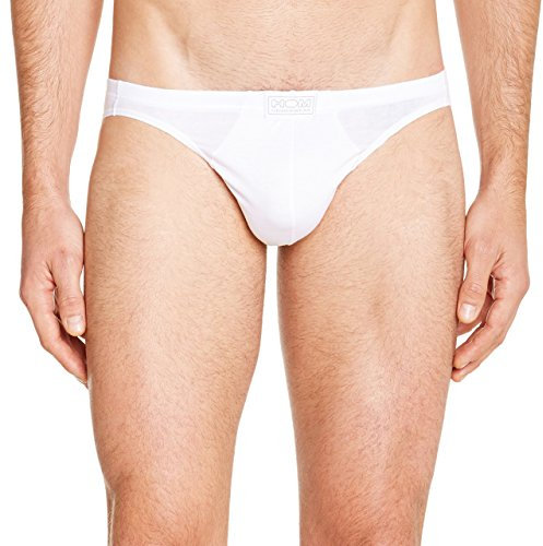 Hom Hommes Comfort Micro Brève Pur Coton Micro Bref - Blanc: : Small
