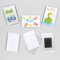 Baker Ross E6826 Make Your Own Magnet Kit— Ideal for Kids to Decorate, Arts and Crafts, Gifts, Keepsakes and More (Pack of 6), White, 6 Pack
