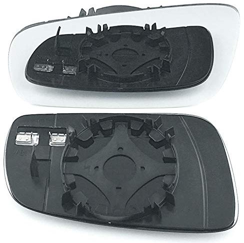 Heated Wing Mirror Glass With Backing Plate Passenger Side(LH) UK