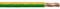 Merriway BH01443 Single Core Round Earth Cable, 6491X 10.0mm Yellow & Green, 5 Metres (16.5 feet) 10.0mm Underground 6491X, Yellow/Green, 10.0 mm