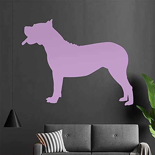 KIWISTAR Dogo Canario Silhouette Wandtattoo in 6 Größen - Wandaufkleber Wall Sticker - Dekoration, Küche, Wohnzimmer, Schlafzimmer, Badezimmer