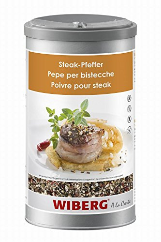 WIBERG - Steak-Pfeffer, Würzmischung grob - 650g - 2x