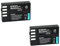 Maxsimafoto - 2X D-LI109 Batterie (Twin Pack) für Pentax K70, K-S1, S2-K, K50, K500, K30, K-30, K-R, KR, K2, K-2, DLI109