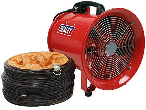 Sealey Portable Ventilator Ø300mm with 5m Ducting - VEN300
