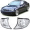 Klarglas Blinker Chrom Paar passend für BMW 3er E46 Limousine Touring 01-05