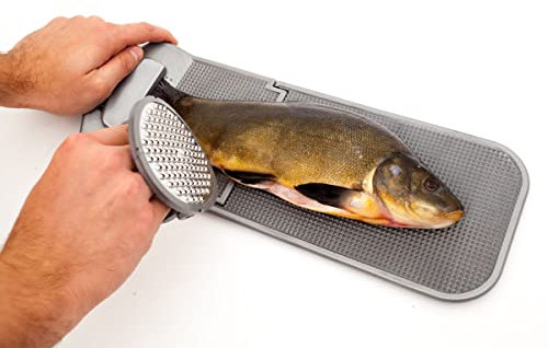 ANPLAST Foldable Filleting Board with Stainless Steel Fish Scaler