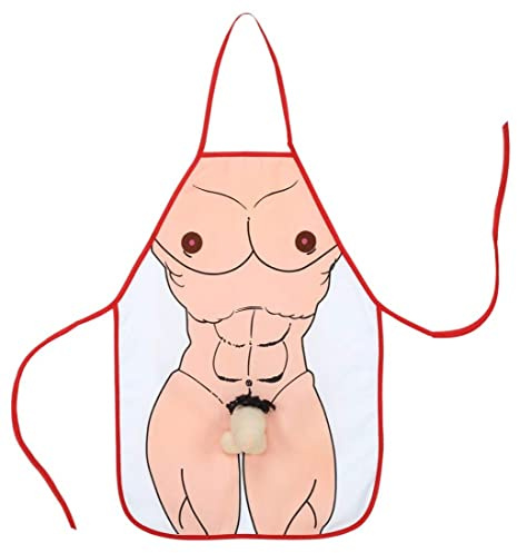 Schürze mit Plüsch-Penis