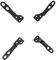 Mount Plus 201P Adattatore Staffa Converte VESA 100x100mm a VESA 200x200mm e 200x100mm (Adatto alla maggior parte dei TV a schermo piatto da 23 a 42)