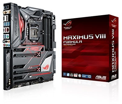Asus ROG Maximus VIII Formula Gaming Mainboard Sockel 1151 (ATX, Intel Z170, 4x DDR4 Speicher, 8x SATA 6Gb/s, 2x USB 3.1, 6x USB 3.0, PCIe 3.0, M.2)