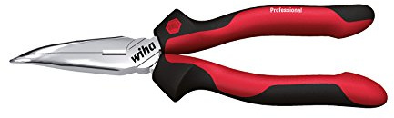 Wiha 200mm Professional Needle Nose Pliers Angled Head