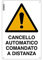 CARTELLO CANCELLO AUTOMATICO C.D. 20x 30 ALLUMINIO [TARGOTIMBRI ]