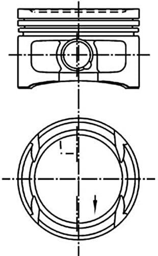 KS KOLBENSCHMIDT 99 562 600 Piston