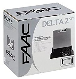FAAC DELTA 2 KIT para puertas correderas 1056303445, Gris