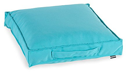 H.O.C.K. Matratzenkissen Sitzkissen Bodenkissen Kissen inkl. Füllung Auflage Outdoor 50x50x10cm Classic Uni türkis