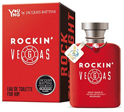 Young LineVegas by Jacques Battini Herrenduft 50ml inkl. Glasperle aus Murano
