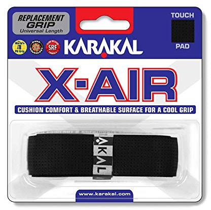 Karakal X-Air Ersatz-Griff, Farbe: Schwarz.