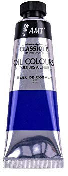 Peinture à l'huile AMT - Bleu de Cobalt THU38