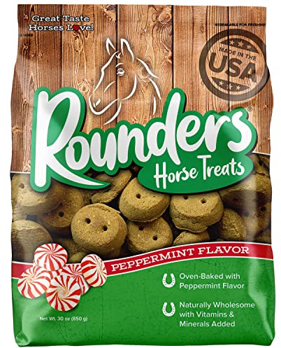 Peppermint Rounders Horse Treat 30 oz.