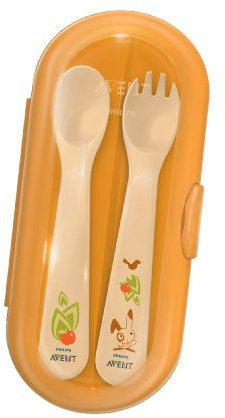 Philips AVENT SCF718/00 Set posatine da Viaggio [Importato da Unione Europea]