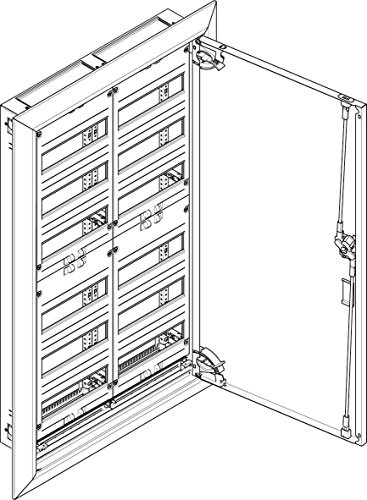 ABN Plat Répartiteur uk26 2 x 6 rangées de T110 mm Installation Petit distributeur 4015153468665