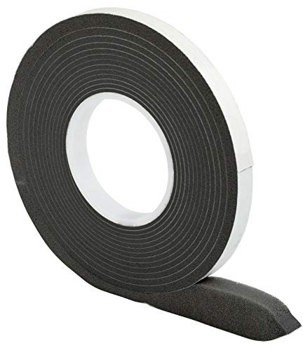 Joint d'Étanchéité en Bande Comprimée 20/8 │ anthracite │ 1 pièce │ Longueur: 4,3 m │ Largeur du Rouleau: 20 mm, Largeur du Joint: 8-28 mm │ Ruban d'Étanchéité du Joint │ Ruban de Compression