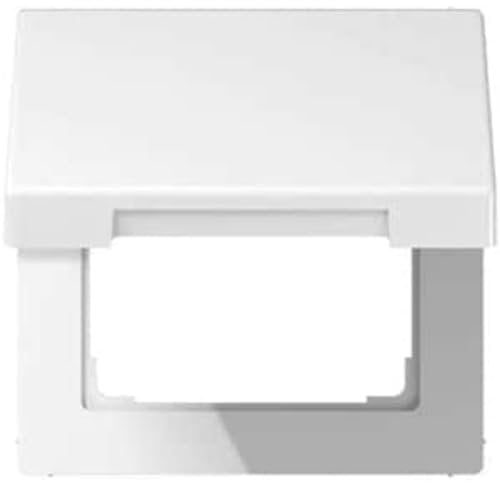 JUNG LS990KL WW Klappdeckel Alpinweiß Serie LS